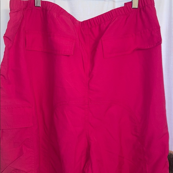 NWT Women’s Hot Pink Parachute Track Pants - XXL 💕 - Picture 5 of 5